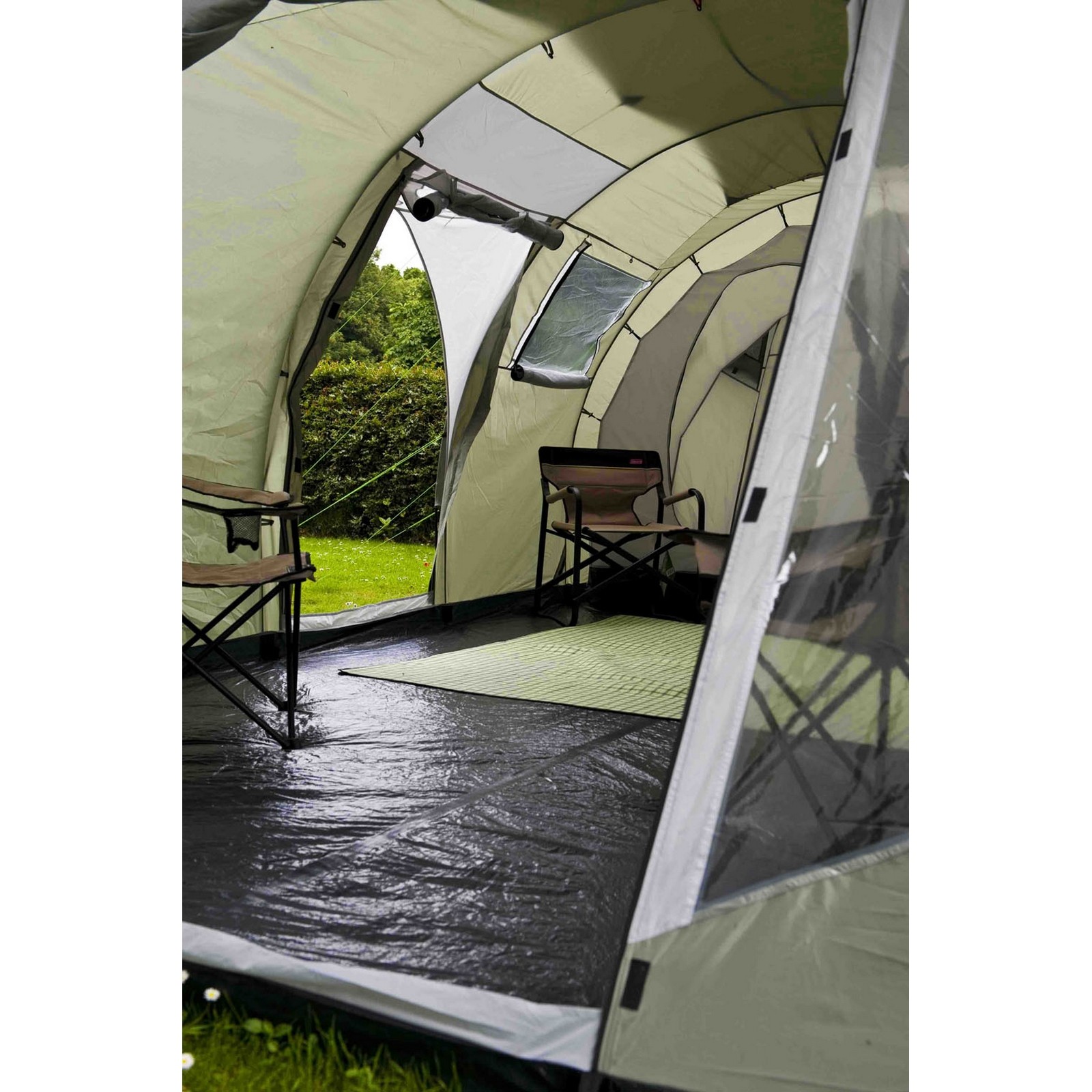 Zelt Coastline 8 Deluxe von Coleman Tunnelzelt 8 Personen 4 Kabinen eBay