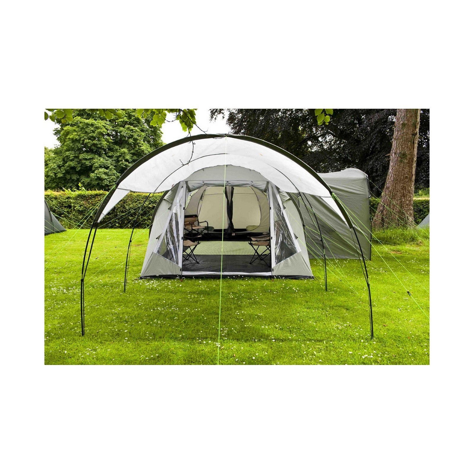 Zelt Coastline 8 Deluxe von Coleman Tunnelzelt 8 Personen 4 Kabinen eBay