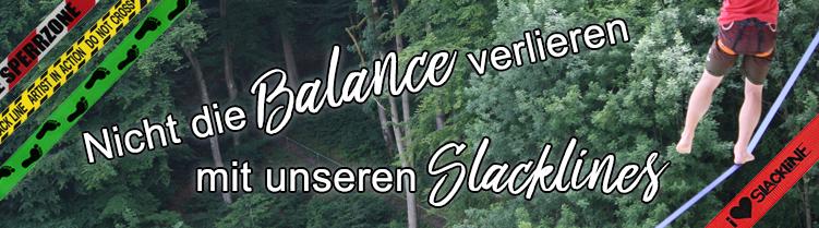 Slacklines und Zubehör bei Dein-Klettershop.de