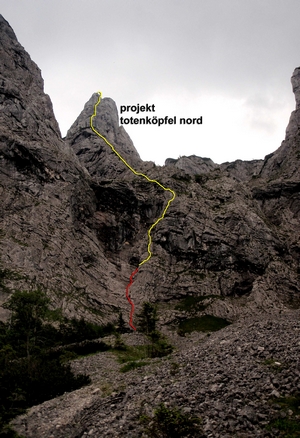Totenköpfl Erstebegehung Topo Totenköpfl Erstebegehung Topo